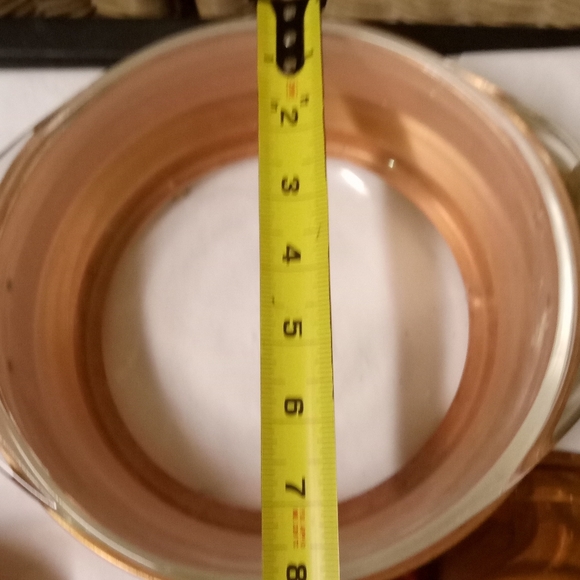 Vintage Copper Craft Guild Copper Buffet Server ONLY the pan and glass bowl - Picture 9 of 9